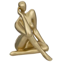 Estatua Mujer Poliresina 18.8x17.5x25.3Cm
