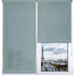 Estor azul de poliéster 60x180cm