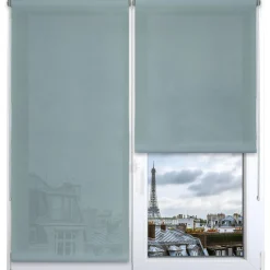 Estor azul de poliéster 150x180cm