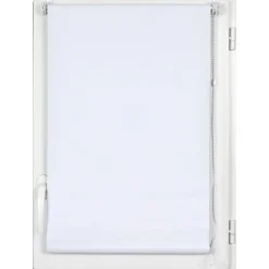 Estor Enrollable Opaco Blanco 87x180Cm