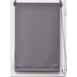 Estor Enrollable Opaco Gris 57x180Cm