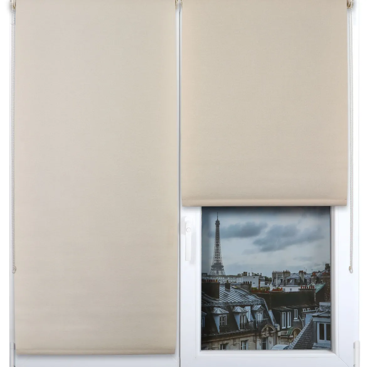 Estore Tejido Translúcido Beige 117x180cm