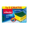 Estropajo Salvauñas Antibacterias Verde VILEDA
