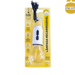 Farol de exterior recargable USB