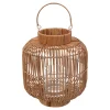 Farol De Ratán Beige 25x31Cm