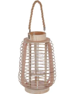 Farol De Ratán 22x33Cm