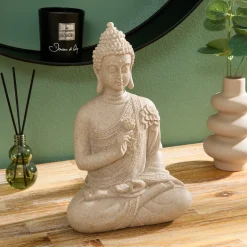 Figura Buda SALMA beige 27cm