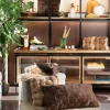 Figura decorativa Pera beige 21cm