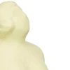 Figura forma de mujer de cerámica verde 34cm