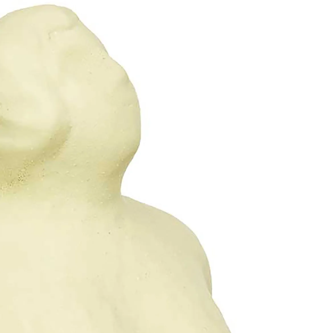 Figura forma de mujer de cerámica verde 34cm