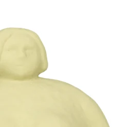Figura forma de mujer de cerámica verde 25cm