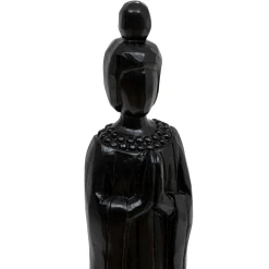 Figura forma de mujer HAILEY negro de poliresina
