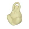 Figura forma de mujer yoga de cerámica verde 18cm