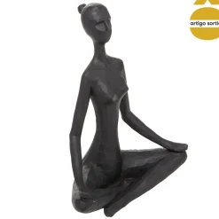 Figura LINA negra forma de mujer