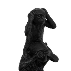 Figura Mono Negro 24.5cm