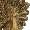 Figura pavo real WILD ROMANCE dorada 27cm