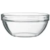 Flanera De Vidrio Redonda Apilable 10Cm