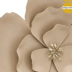 Flor decorativa FLOK de metal D29cm