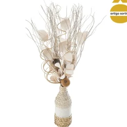 Florero Con Flor Artificial 50Cm