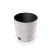 Florero FURU eco wood blanco 25cm