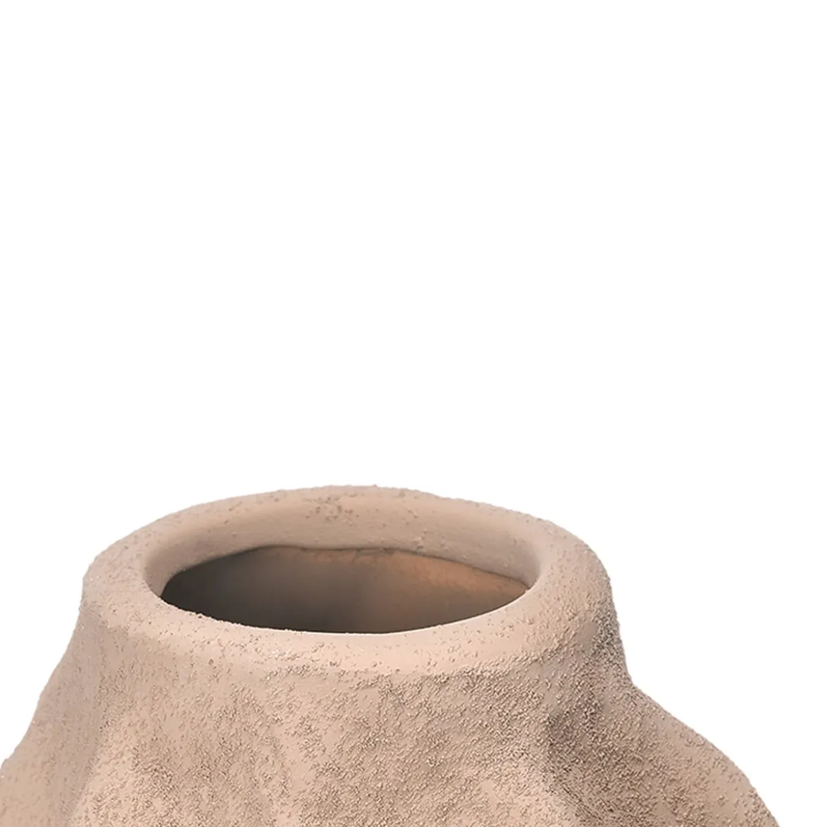 Flrorero ondulado de cerámica 19cm