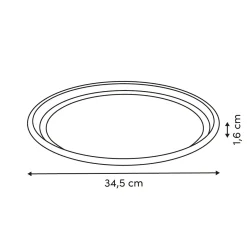 Forma para pizza HARMONY 33cm