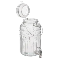 Frasco con grifo MONA de vidrio 3.8L