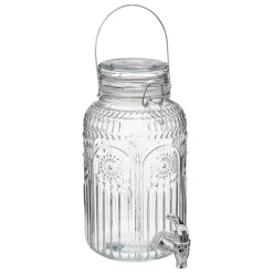 Frasco con grifo MONA de vidrio 3.8L