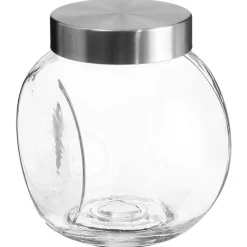 Frasco De Vidrio C/Tapa Inox 1.5L