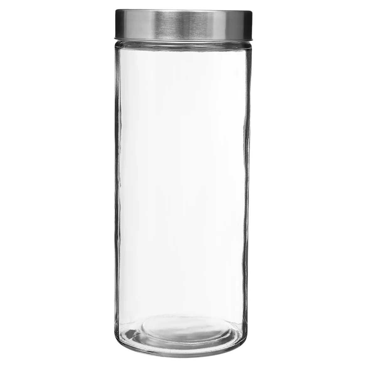 Frasco De Vidrio C/Tapa Inox 2L