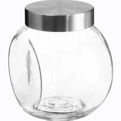 Frasco De Vidrio C/Tapa Inox 2.1L