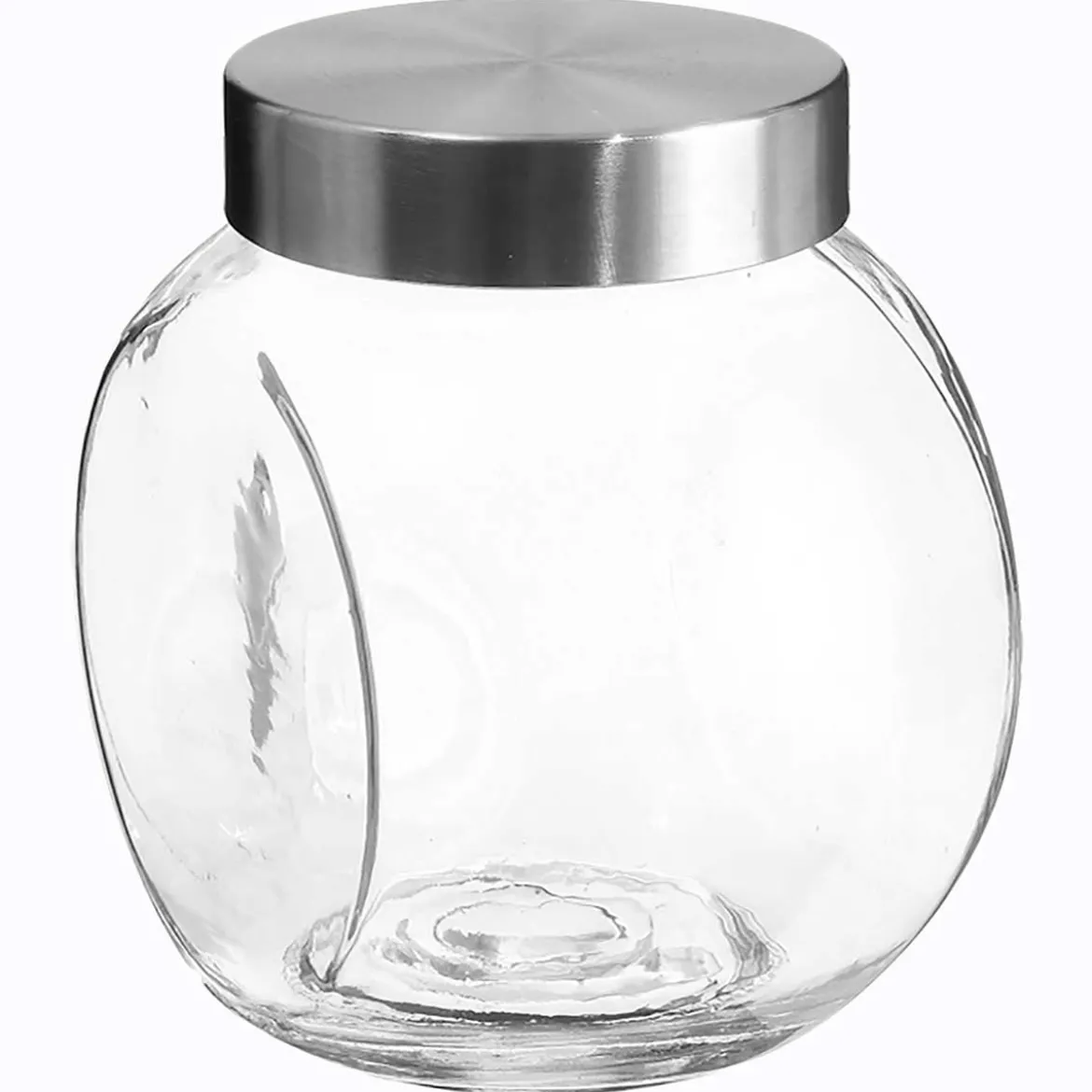 Frasco De Vidrio C/Tapa Inox 2.1L