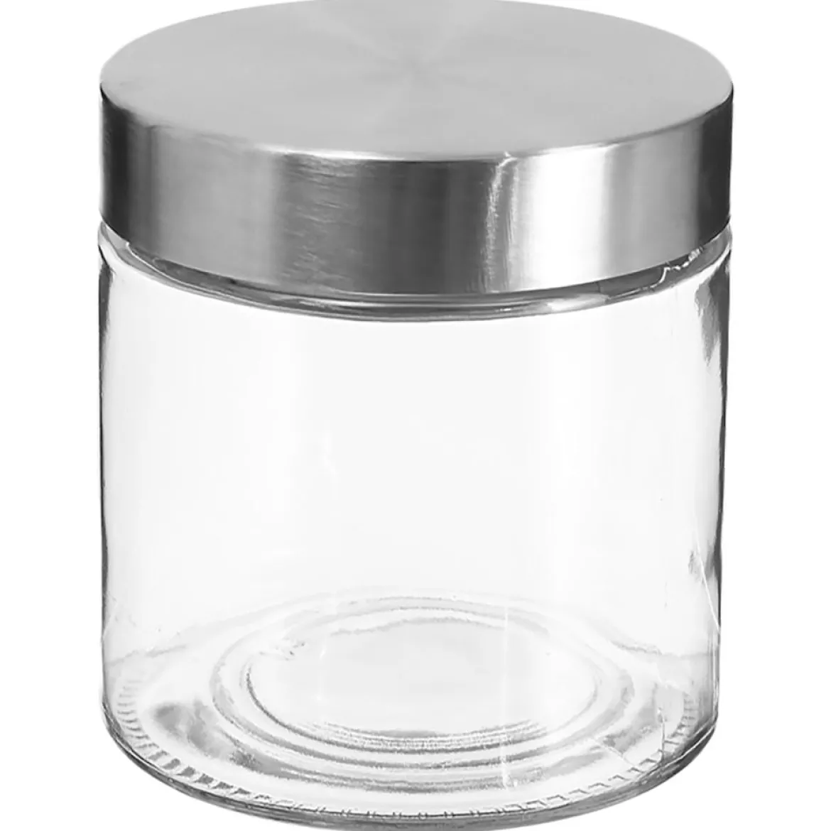 Frasco De Vidrio C/Tapa Inox 750Ml