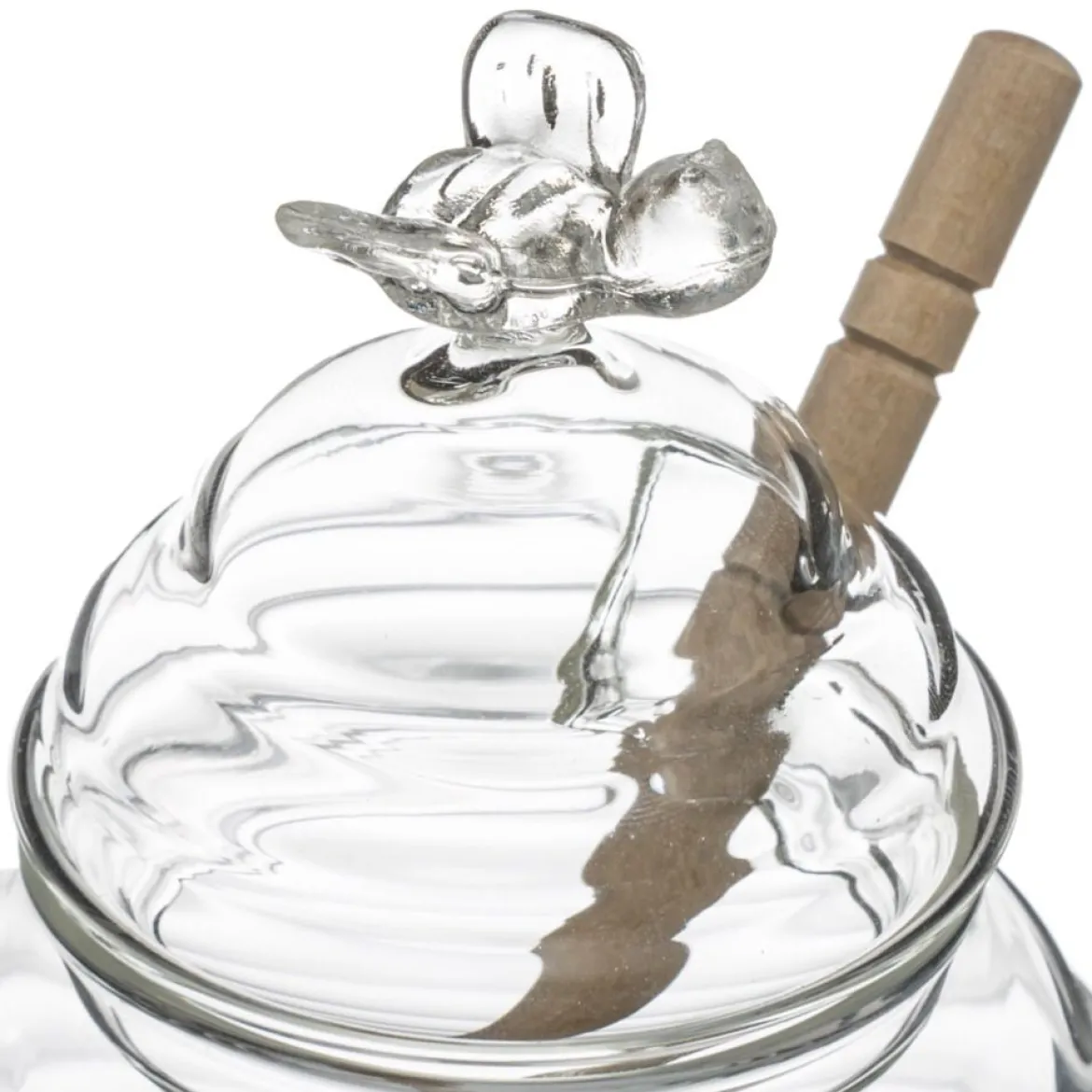 Frasco P/Miel De Vidrio 14Cm