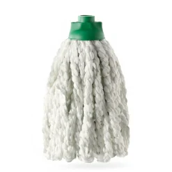 Fregona De Microfibra Verde Natural