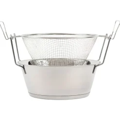 Freidora Inoxidable C/Asas 24Cm