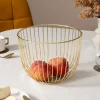 Frutero Coll Redondo Dorado 22Cm