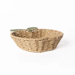 Frutero TRAMARE marrón de yute