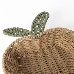 Frutero TRAMARE marrón de yute