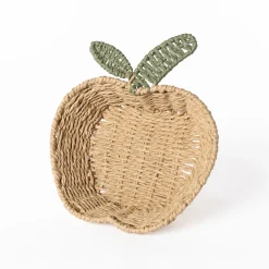 Frutero TRAMARE marrón de yute
