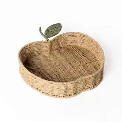 Frutero TRAMARE marrón de yute