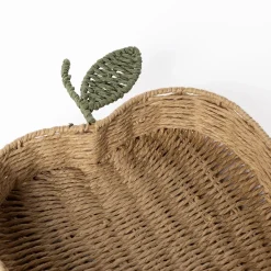 Frutero TRAMARE marrón de yute