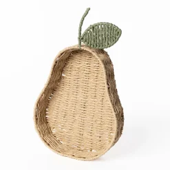 Frutero TRAMARE marrón de yute