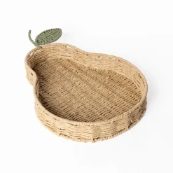 Frutero TRAMARE marrón de yute