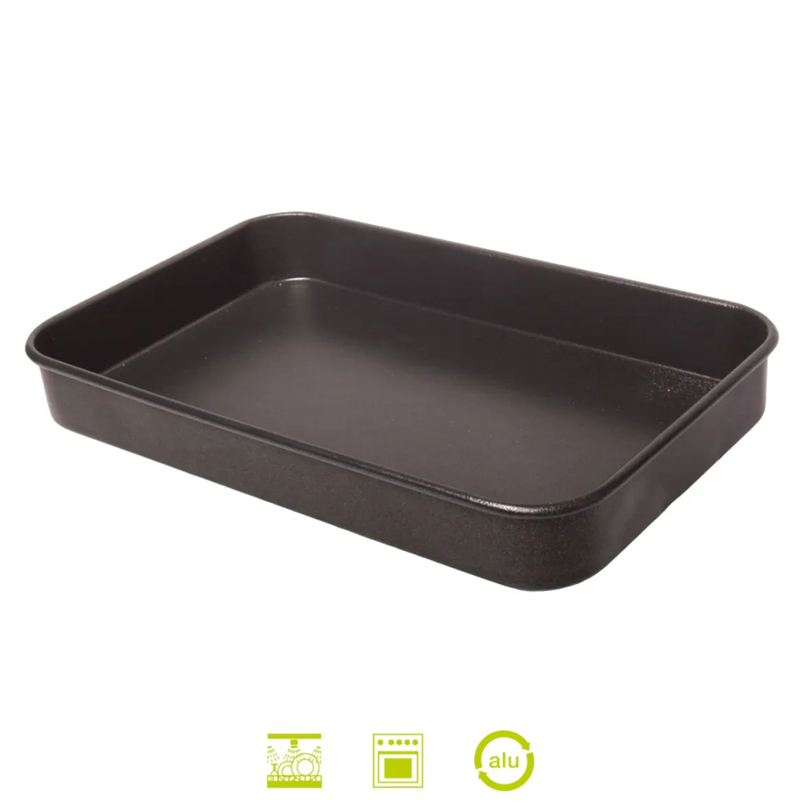 Fuente De Aluminio Antiadherente 41x26Cm