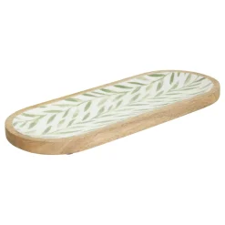 Fuente INAYA verde de madera de mango 40cm