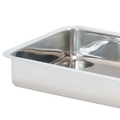 Fuente Inoxidable Rectangular 7x40x28Cm