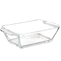 Fuente Rectangular Vidrio Con Asas 150ml