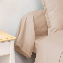 Funda Beige Para Almohada de 85 x 185 Cm