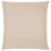 Funda beige para almohada 63x63cm